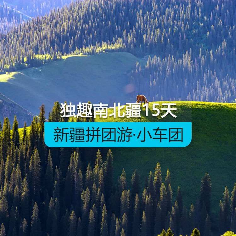 【新疆拼團(tuán)游·小車團(tuán)】獨(dú)趣南北疆純玩15日游（景點(diǎn)包含：阿禾公路+喀納斯湖+禾木村+烏爾禾魔鬼城+賽里木湖+那拉提空中草原+獨(dú)庫(kù)公路全段+孟克特古道+巴音布魯克+克孜利亞大峽谷+沙漠公路+約特干故城+喀什古城+喀拉庫(kù)勒湖+白沙湖全景+慕士塔格冰川公園） 產(chǎn)品編號(hào)：11427